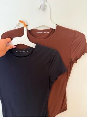 Abercrombie & Fitch Bodysuit Bundle- Size Small — Black & Brown